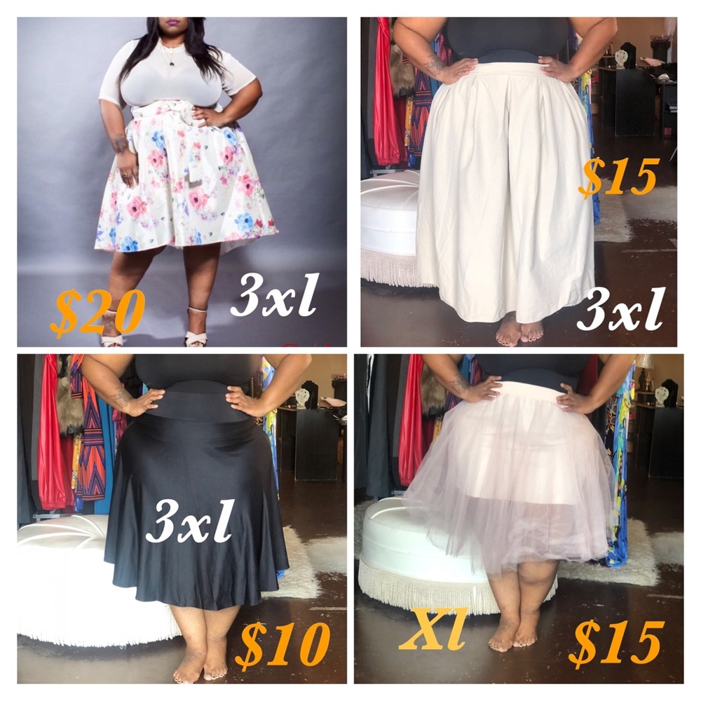 Plus size clothing